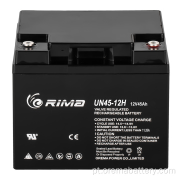 12V45AH UPS Bateria AGM Bateria de backup da bateria